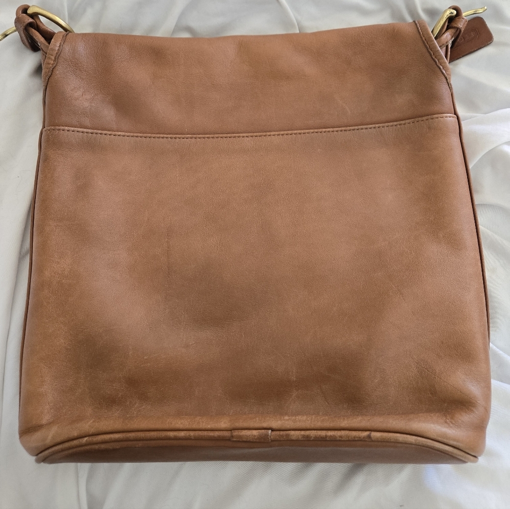 Coach 4115 Whitney British Tan Brown Flap Purse Shoulder Crossbody Bag Hangtag - Picture 9 of 13